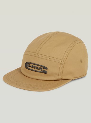 Flat Brim 5 Panel Cap